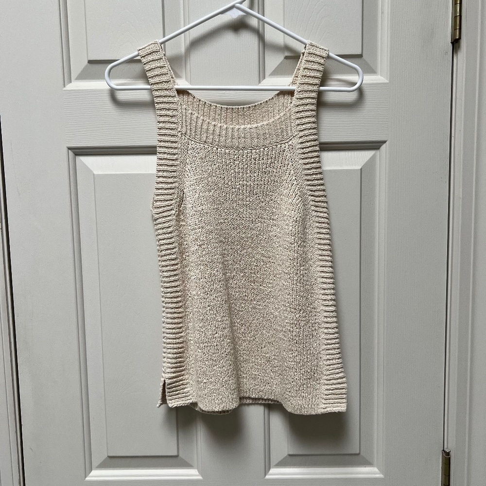 J. Crew Sweater Tank NWOT